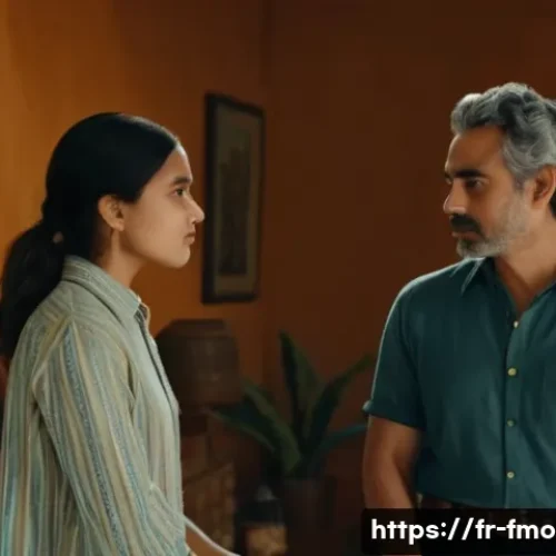 Home 33 그래비티 감독 알폰소 쿠아론 - A cinematic long take scene inspired by Alfonso Cuarón’s style, featuring a diverse family in a mode...