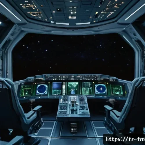 Home 30 인터스텔라 감독 크리스토퍼 놀란 - A highly detailed cinematic scene of a spacecraft interior with real physical sets, showing actors i...